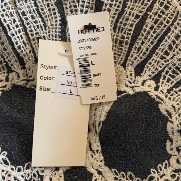 Top navy w/ gold flecks - Picture 2 of 4